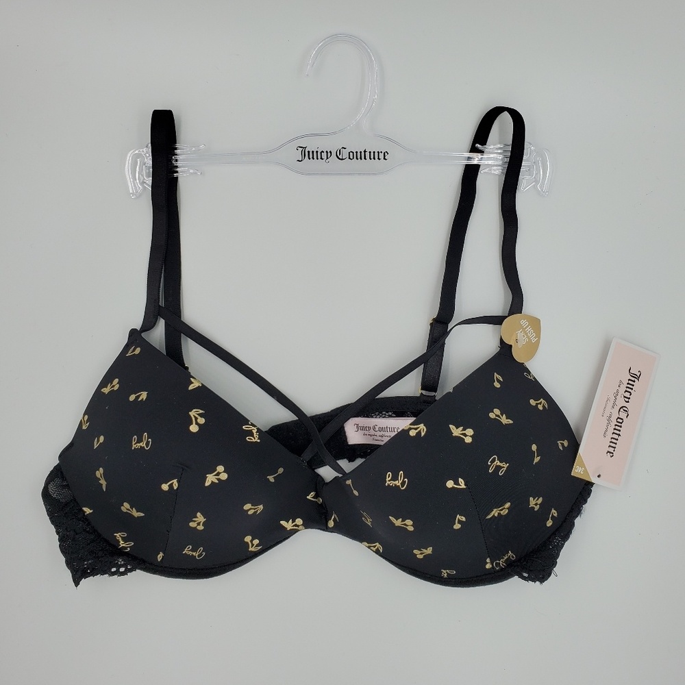 Juicy Couture Sexy Padded Push Up Bra